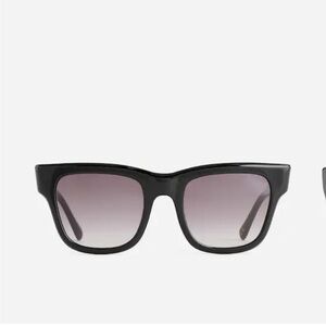 Madewell black oversized sunglasses